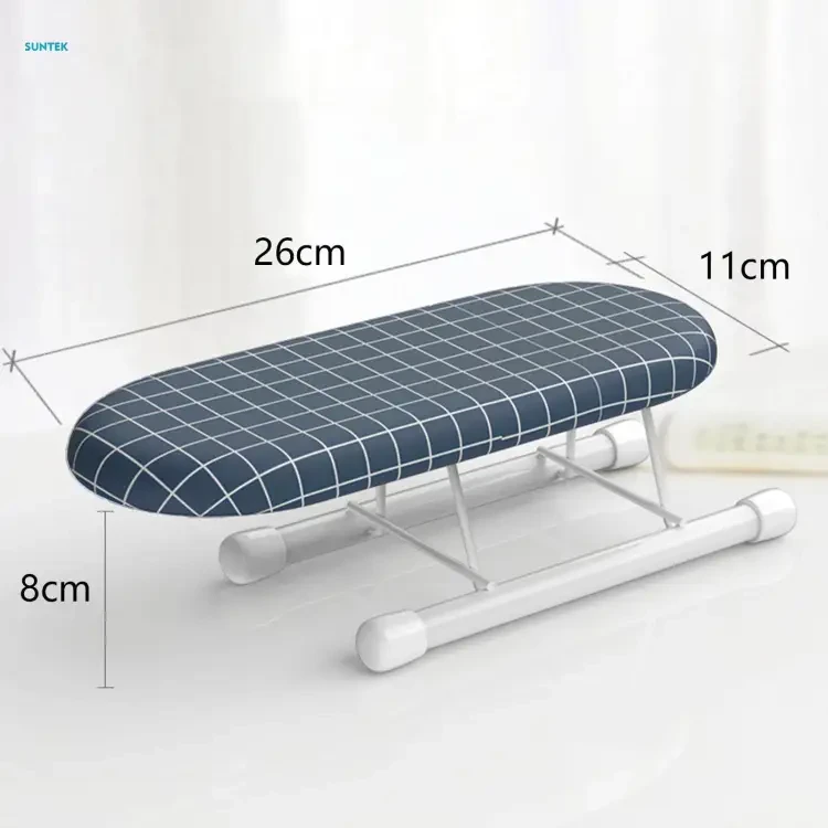 Tabletop Ironing Board Ironing Cuffs Neckline Foldable Legs for Apartments