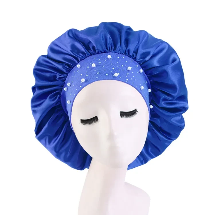 Head Hair Cover Multi-ocnal Wide Band Satin