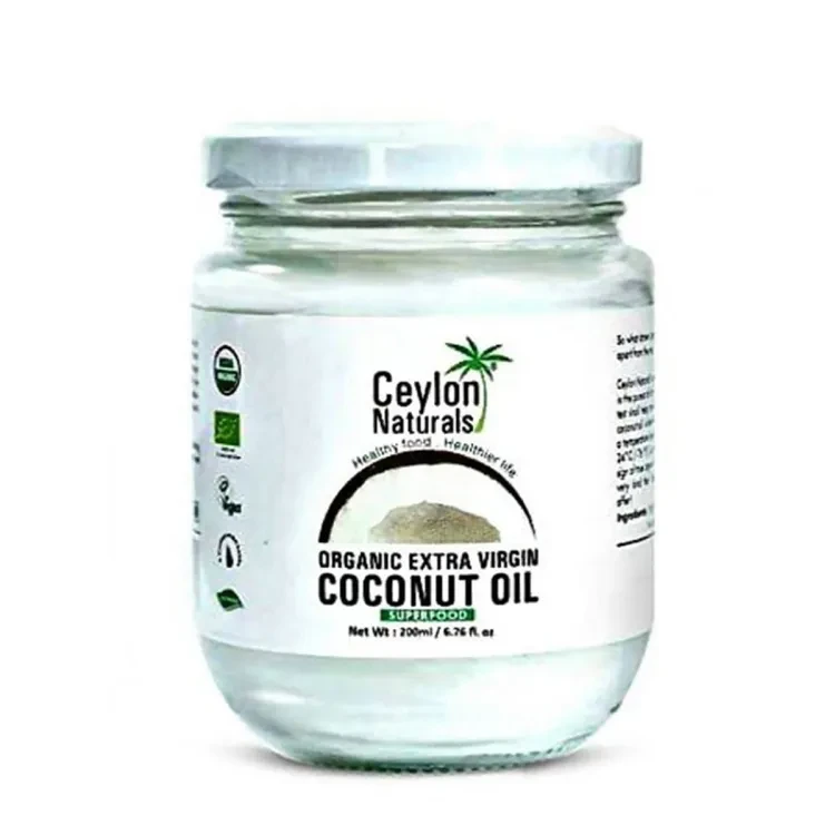 Ceylon Naturals Organic Extra Virgin Coconut Oil 200ml