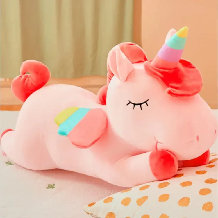 Sleeping Unicorn Plush Toy | Sleeping Pillows | Sleeping Plush Toys | Softy Unicorn Doll