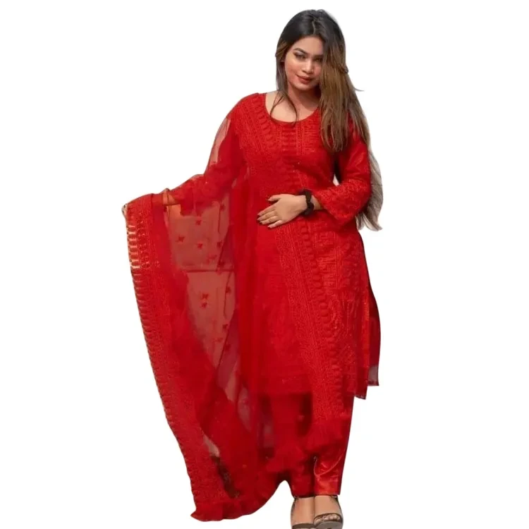Jorjet Embroidery Work Shalwar Kameez For Women - Comfortable for All Seasons and Occasions