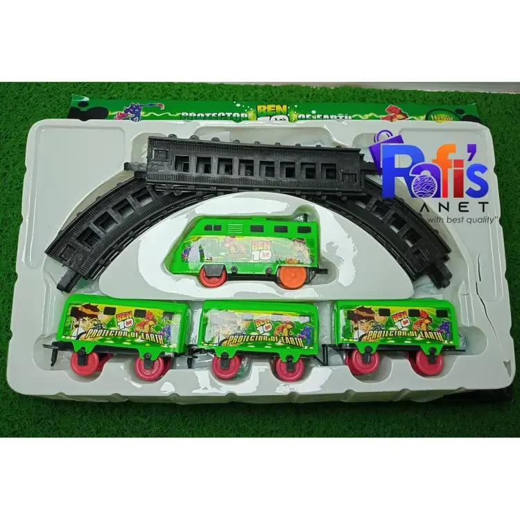 Battery Operated Ben-10 Train 4 pieces Set