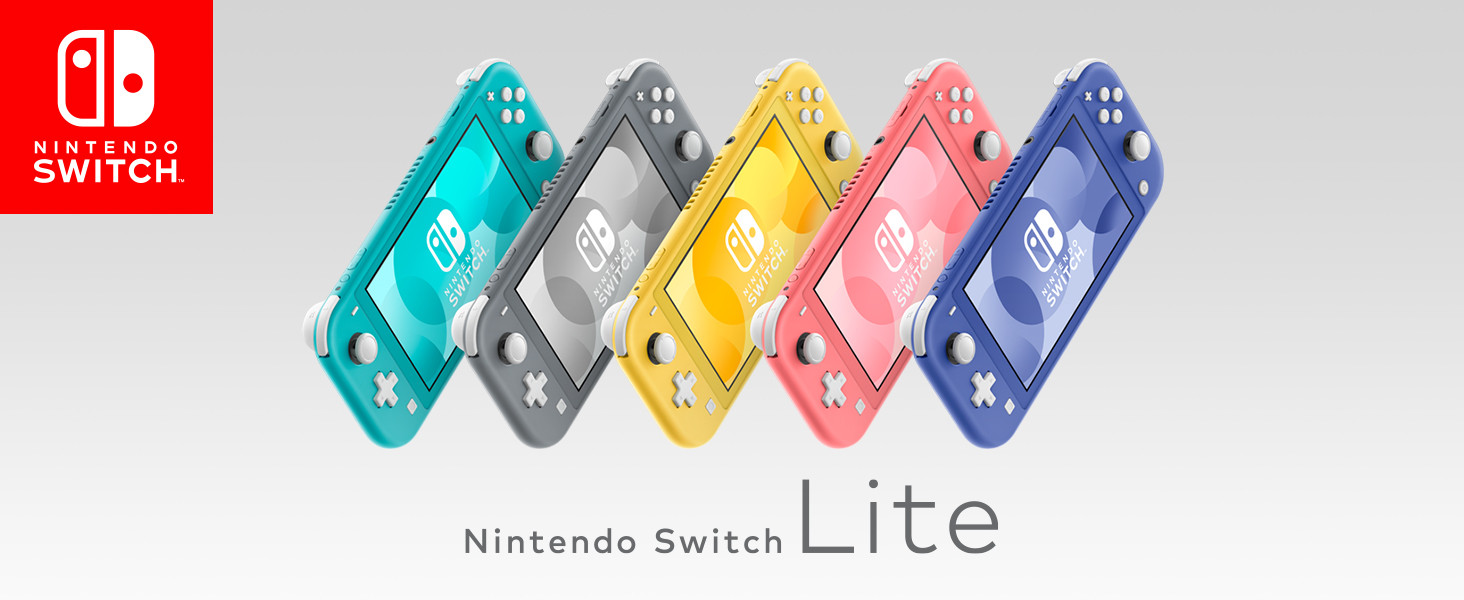 Switch Lite Game Console Coral Pink