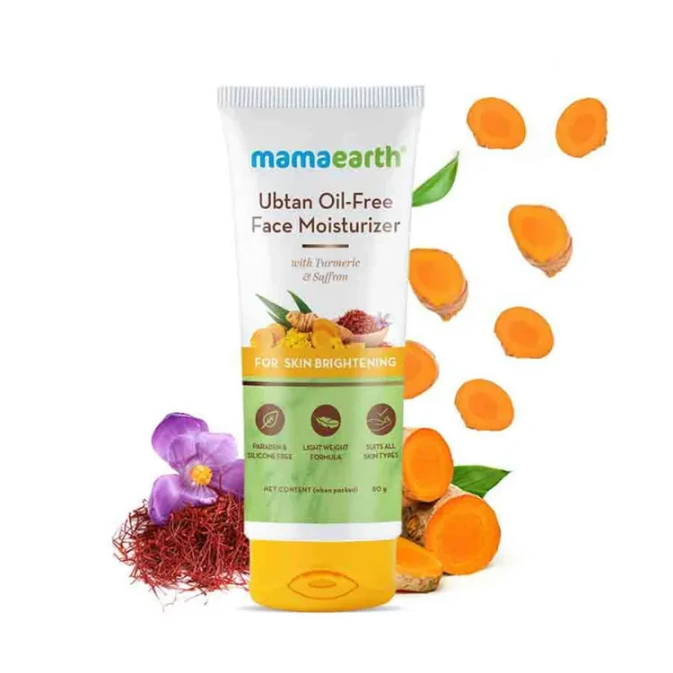 Mamaearth Ubtan Oil-Free Moisturizer - 80 mL