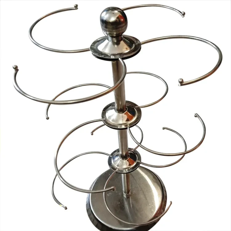 Trendsetter -Craftsmanship and Trendy -Stolen Stand Steel Bangle Organizer- Progressively Better Preferble - Low Hassle and Maintanance