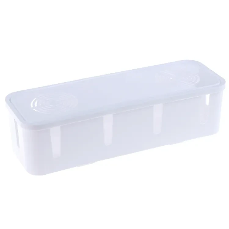 Table Cable Power Plug Storage Box Case Cord Wire Socket Safety Tidy Organiser