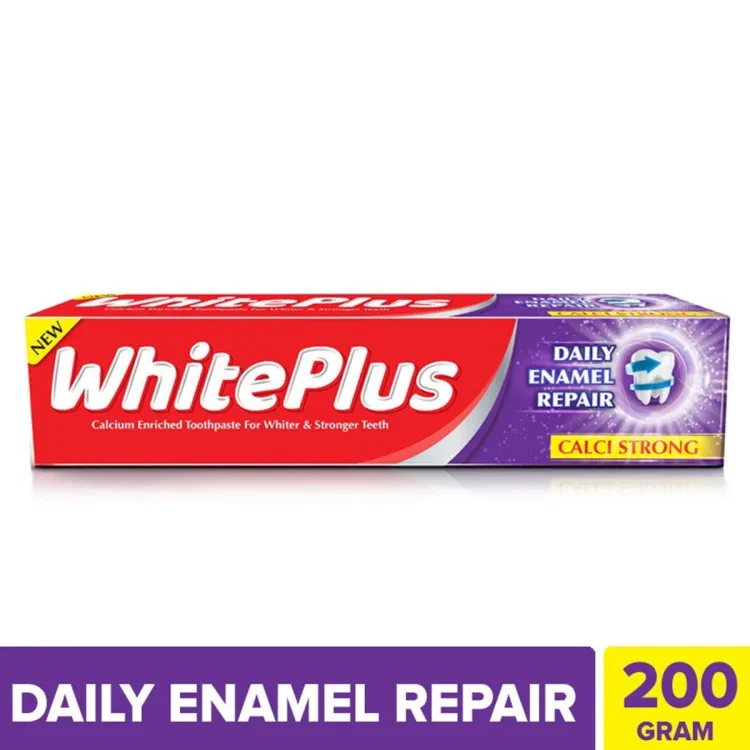 White Plus Daily Enamel Repair Toothpaste - 200 g