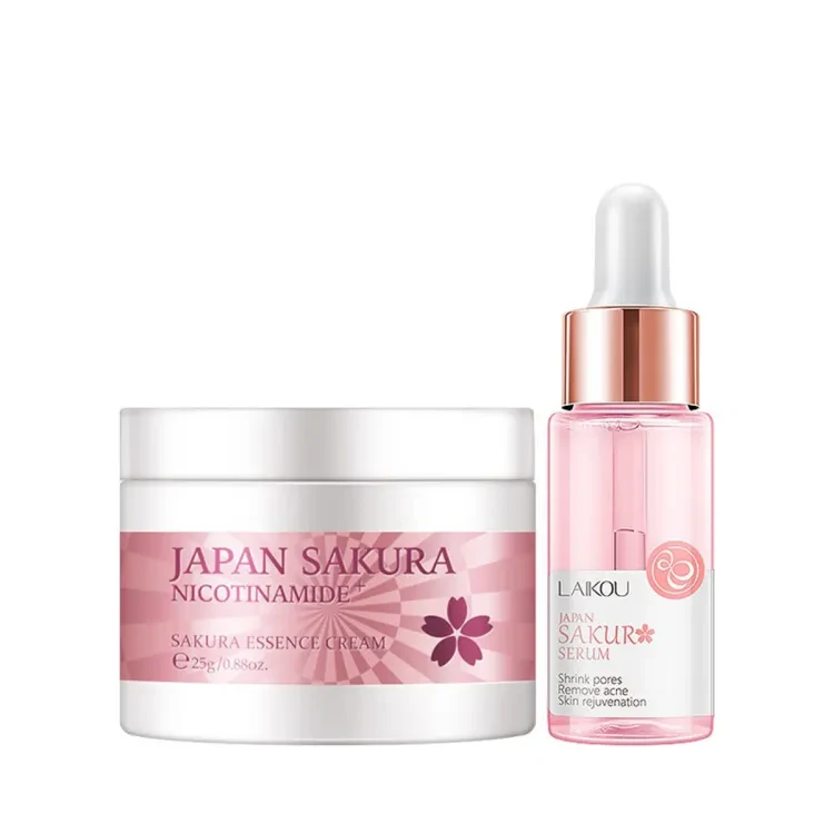 Laikou Sakura Face Cream + Serum
