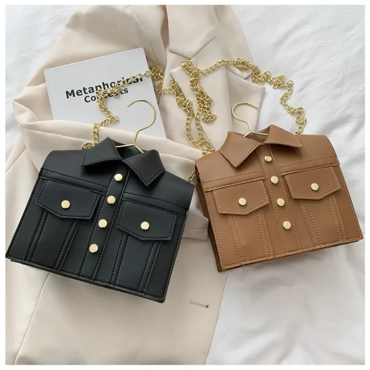 Fashion Purse Chain Bags Garment Shape Bag Shoulder Bag.
