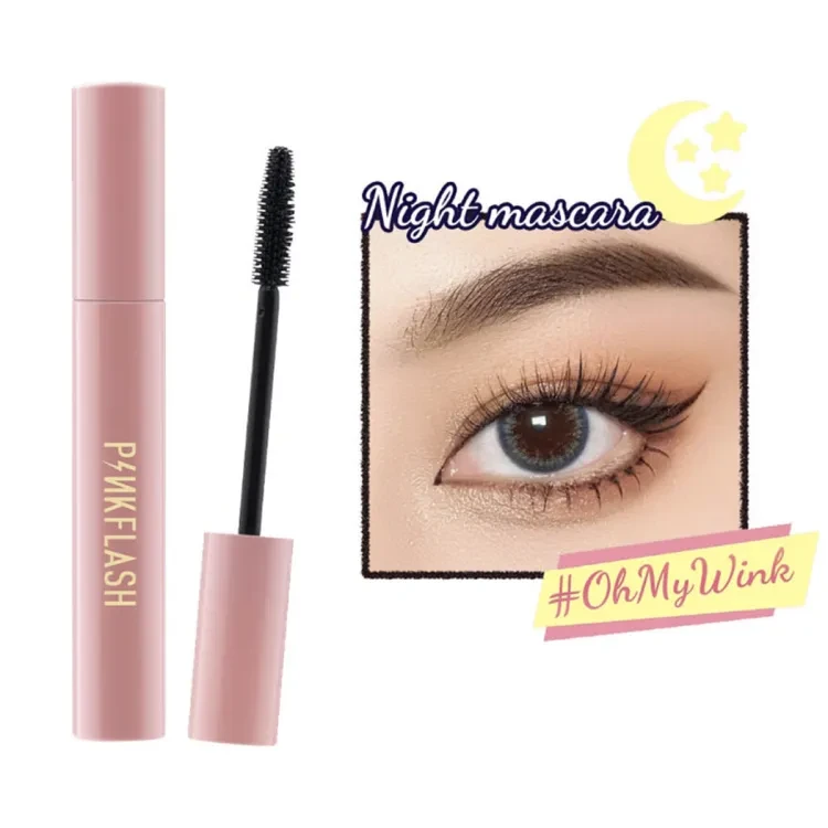 E08 PINKFLASH Waterproof Night Mascara (7ml)