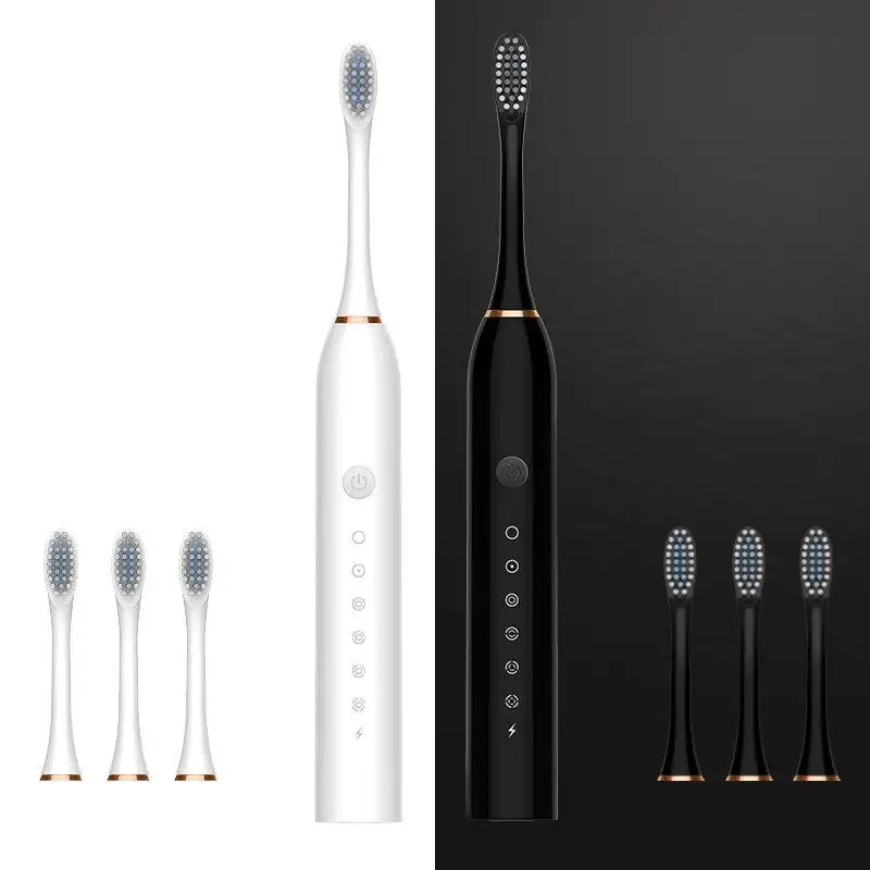 Rechargable High Quality USB 6 Modes Sonic Electric Toothbrush