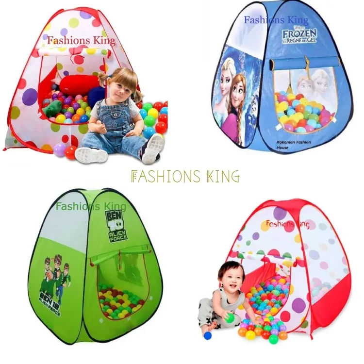 Baby Tent Play House for Kids with 50 Pieces