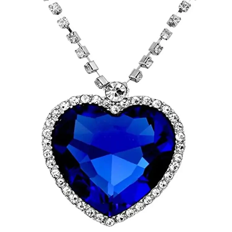 2022 New Titanic Heart Of Ocean Pendant - Necklace S