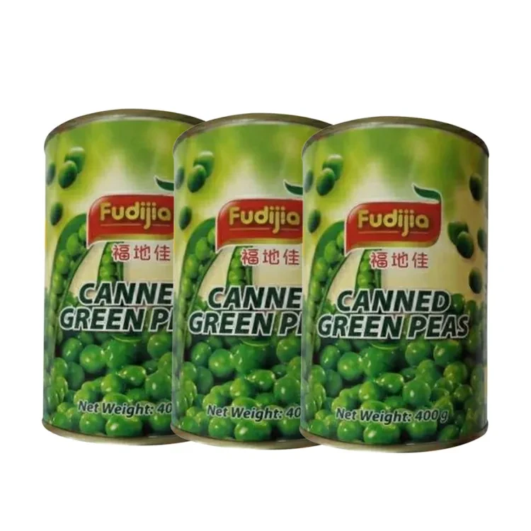 3 pcs Fugidia canned green peas