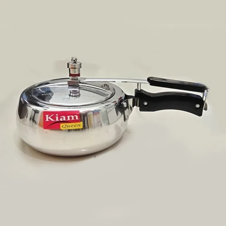 Kiam Queen Pressure Cooker 3.5 Ltr. - Apple/Oval Shape - Opt For Sustainability With This Pressure Cooker