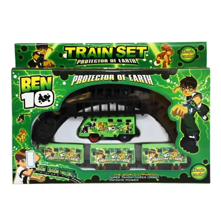 Ben Ten 10 Mini Express Train Set-Exclusive Train - Car Toy for kids
