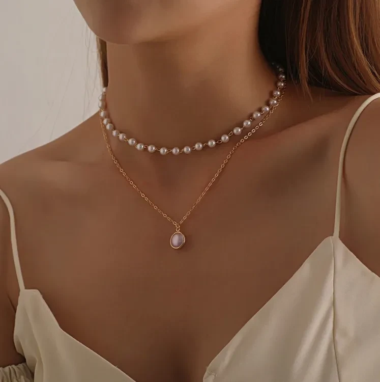 styles fashion women's necklaces Bohemian ethnic style simple geometric charm jewelry ladies party gifts
