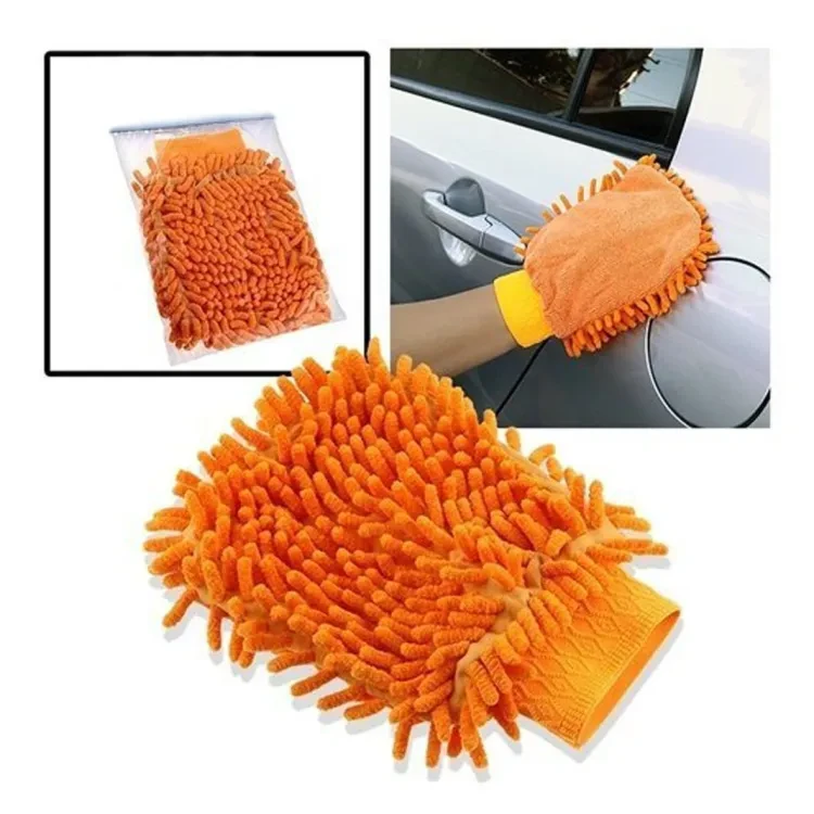 Car Washer Sponge Cleaning Car Care Detailing Brushes Washing Towel Auto Gloves