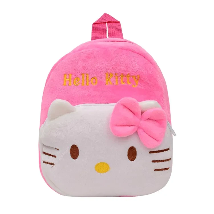 Animal Prints Cotton Canvas Children Bags Backpack Lash Messenger Bags Backpack Cartoon School
