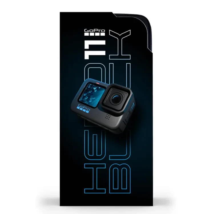 GoPro HERO11 Waterproof Action Camera with 5.3K60 Ultra HD Video, 27MP Photos, 1/1.9" Image Sensor, Live Streaming and Webcam - Black