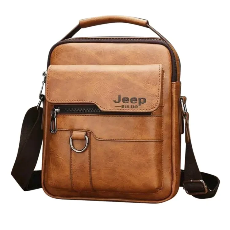 Jeeb Bag, Jeep PU Leather Messenger Bag