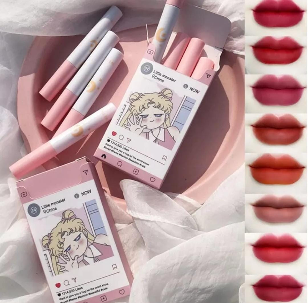 Little Monster 8 pcs in 1 box lipstick
