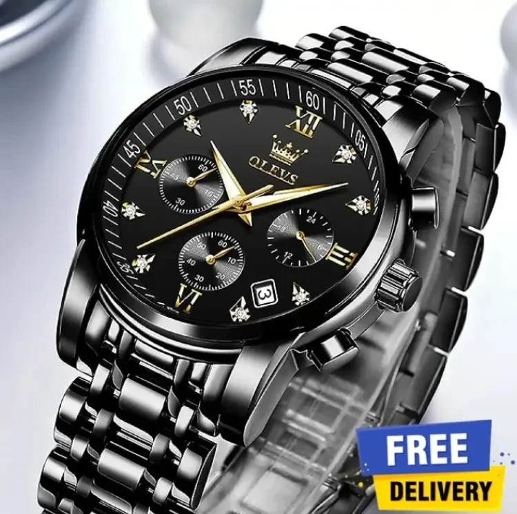 Ole_Vs European And American Fashion Analog Quartz Watch For Men