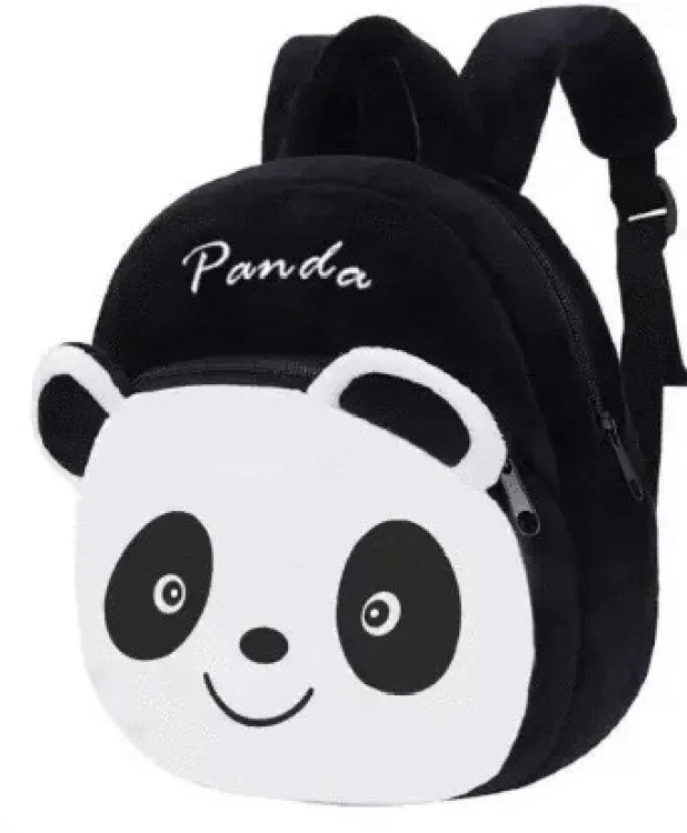 Panda Cute Kids Backpack Toddler Bag Plush Animal Cartoon Mini Travel Bag for Baby Girl Boy 9inch
