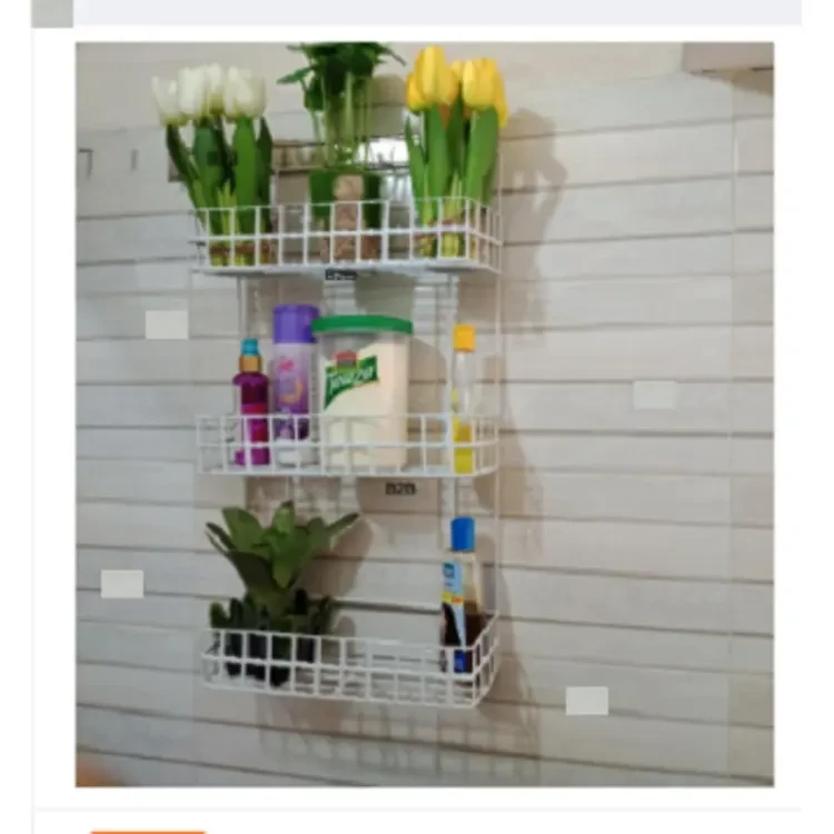 Square 3 Layer Hanging Wall Storage Organizer Self / Rack