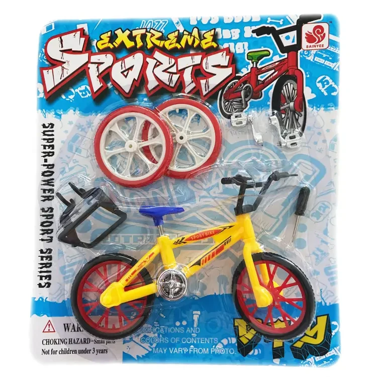 Mini-finger Bike Fans Toy Alloy Finger Functional Kids Bicycle Finger Bike Gift