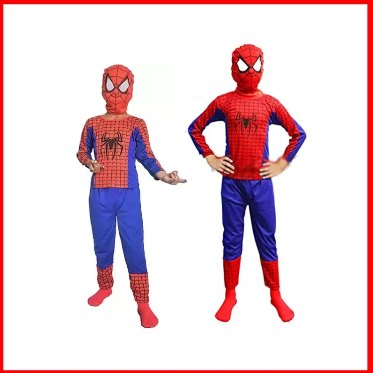 Spiderman Dress Costume For Kids Baby Dress