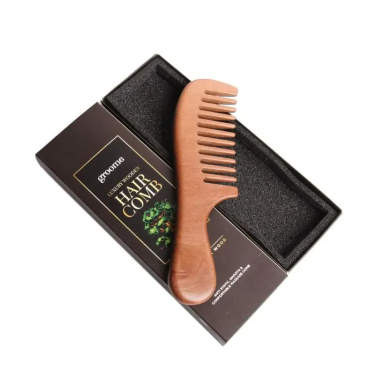 Groome Luxury Wodden Hair Comb