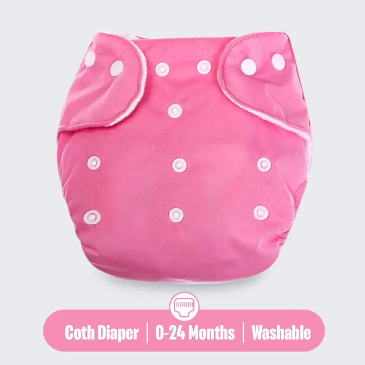 Washable Cloth for Baby Diaper with 1 Pad 3 Layer