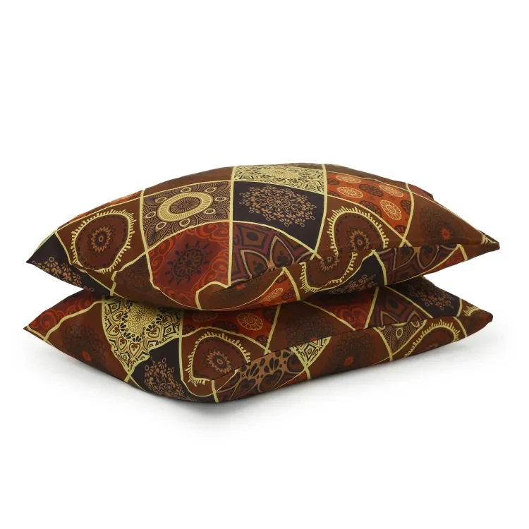 Allover Mixed Floral Print Standard Size 19x29 inch Pillow Cover