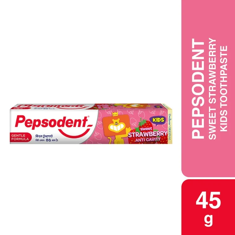 Pepsodent Kids Toothpaste Sweet Strawberry 45g