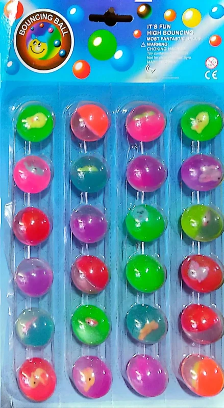 Bouncing Rubber Jumping Balls 6 pic