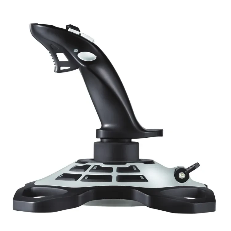 Logitech G Logitech Extreme 3D Pro Joystick Playstation Black Silver Gaming Accessories (Joystick, Playstation, Wired, USB 1.1)