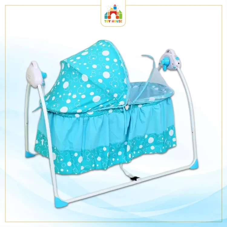 Remote Control Baby Rocker Automatic Cradle With Electric Swing Bed for New-born Baby (USB+Bluetooth)